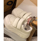 Damen Chunky Plateausneaker mit verstellbarem Klettverschluss R&B