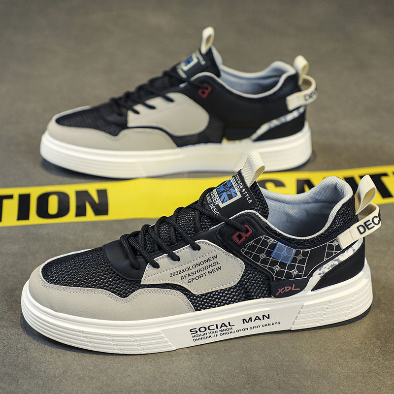 Damen Sportliche Freizeitsneakers mit atmungsaktivem Obermaterial und stoßdämpfender Sohle