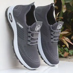 Damen Sportliche Sneakers mit elastischem Obermaterial und rutschfester Sohle