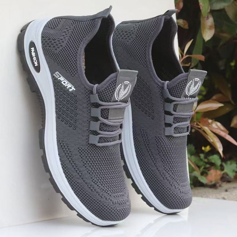 Damen Sportliche Sneakers mit elastischem Obermaterial und rutschfester Sohle