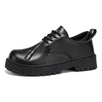 Damen lässige Schnürschuhe mit modischem Reißverschluss und rutschfester Sohle R&B