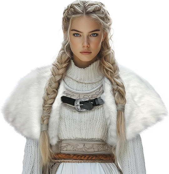 Damen hochwertige Winterjacke mit Pelzkragen R&B