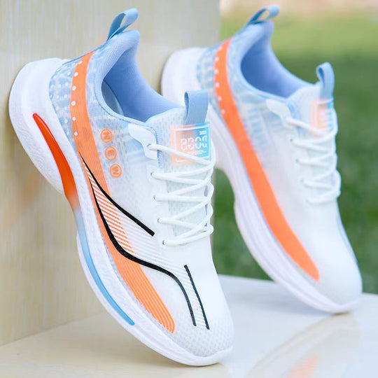 Damen Sportliche Laufschuhe mit dämpfendem Komfort und atmungsaktiver Oberflächenstruktur R&B