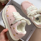 Damen Sneaker mit tierischen Motiven und bequemer Dämpfung