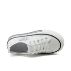 Damen Plateau-Sneaker mit modischem Textil-Obermaterial und rutschfester Sohle R&B