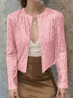Damen Paillettenjacke Im Modernen Schnitt R&B