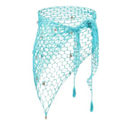Damen Netzstrandtuch R&B