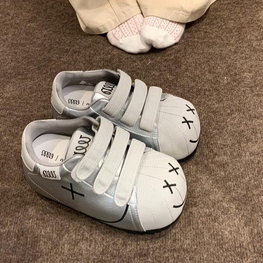 Damen Sneakers mit praktischem Klettverschluss und verspieltem Design R&B