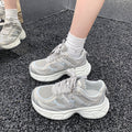 Damen Sportliche Sneakers mit atmungsaktiver Netzstruktur und dämpfender Sohle R&B