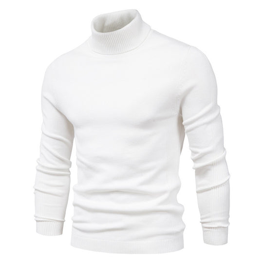 Herren Rollkragenpullover aus hochwertiger Wolle R&B
