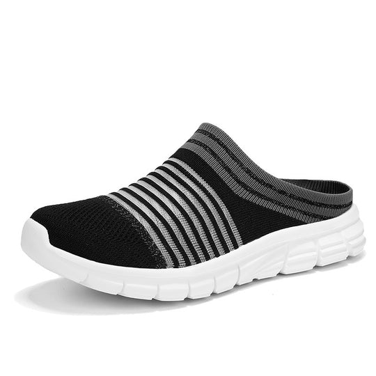 Damen Atmungsaktive Slip-On Sneakers mit elastischem Design und flexibler Sohle R&B