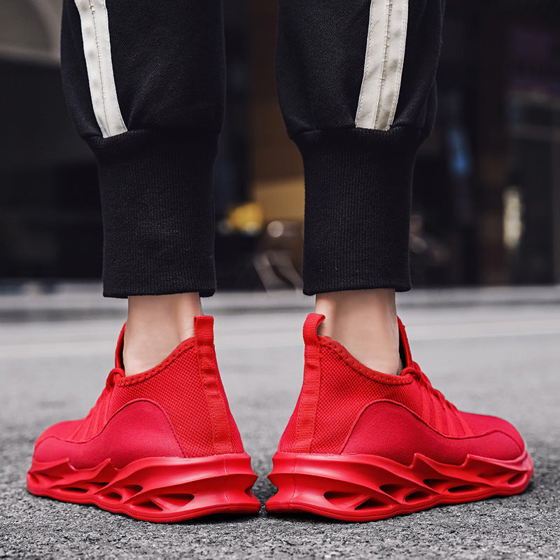 Damen Sportliche Sneakers mit atmungsaktiver Mesh-Oberfläche und dynamischem Dämpfungssystem R&B
