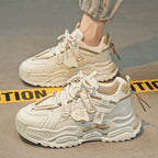 Damen sportliche Chunky Sneakers mit trendigem Design und optimaler Dämpfung R&B