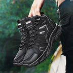 Damen Wanderstiefel mit robustem Obermaterial und rutschfester Sohle