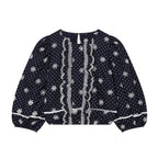 Damenbluse mit feinen Spitzen- und Rüschendetails R&B