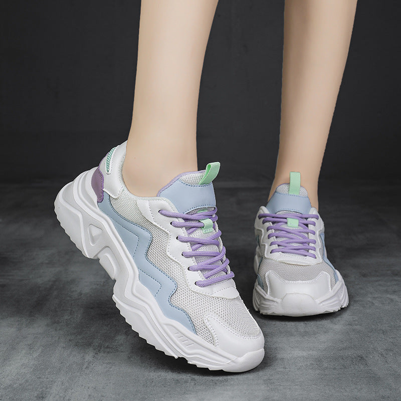Damen Sportliche Sneakers mit atmungsaktiver Struktur und dämpfender Sohle