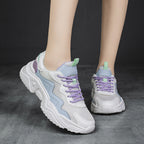 Damen Modische Chunky Sneakers mit atmungsaktivem Obermaterial