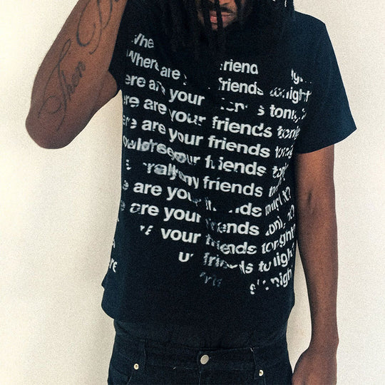 Damen Grafik-Print T-Shirt R&B