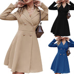 Damen Elegante und modische Blazer-Kleid