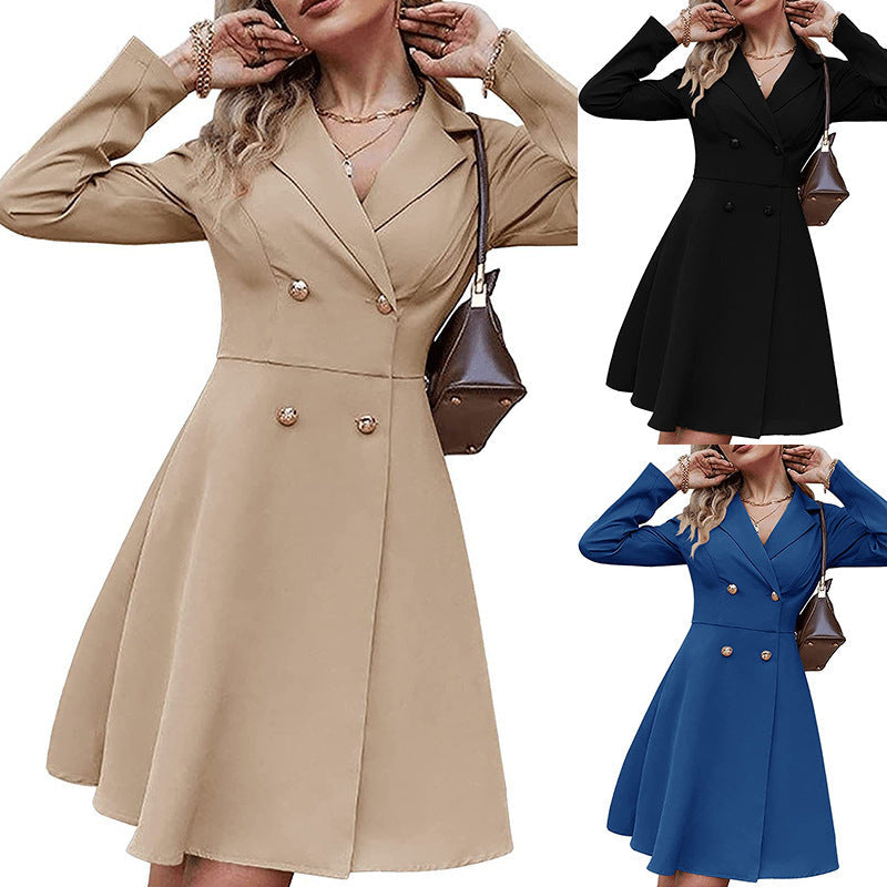 Damen Elegante und modische Blazer-Kleid