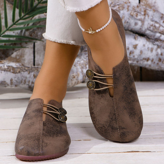 Damen Mokassins mit elegantem Riemendesign R&B