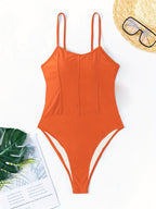 Damen Einteiler Badeanzug mit elegantem Schnitt R&B