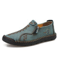 Herren lässige Leder Slipper R&B