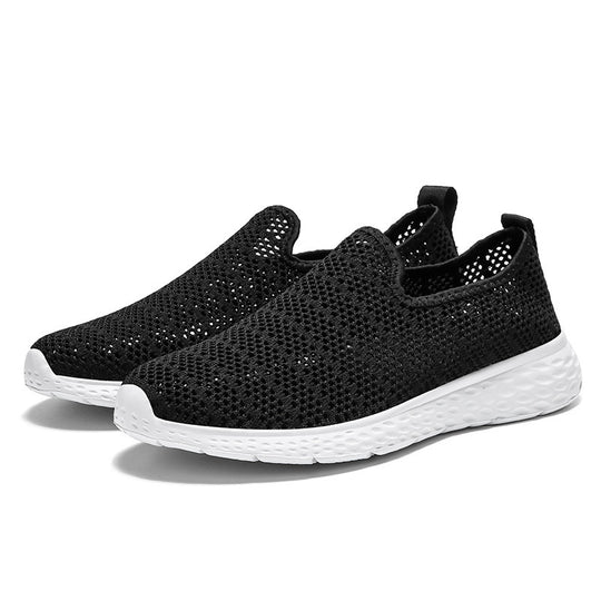 Damen Atmungsaktive Slip-On Sneakers mit elastischem Obermaterial R&B