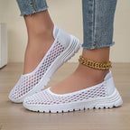 Damen Bequeme Freizeitschuhe mit atmungsaktiver Mesh-Oberfläche