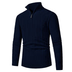 Herren eleganter Rollkragenpullover mit Strukturdesign R&B