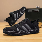 Damen Sportliche Mesh-Sneaker mit stoßdämpfender Sohle und rutschfester Außensohle R&B