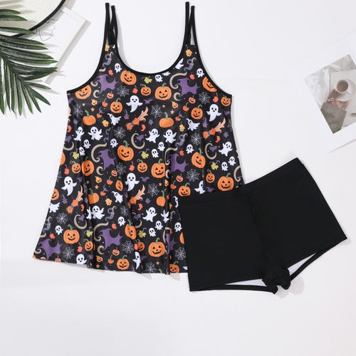 Damen Halloween-Motiv Badeset R&B