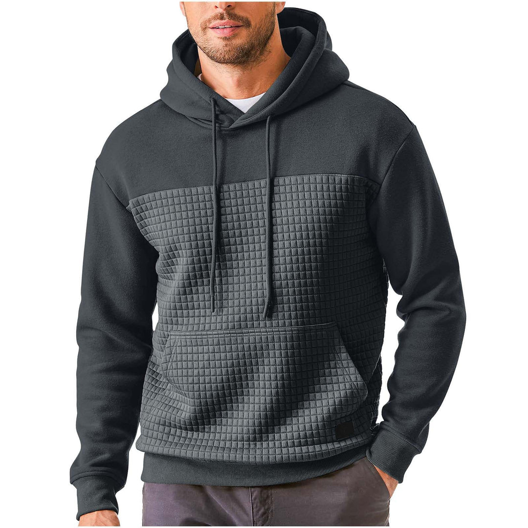 Herren Kapuzenpullover mit strukturiertem Obermaterial R&B