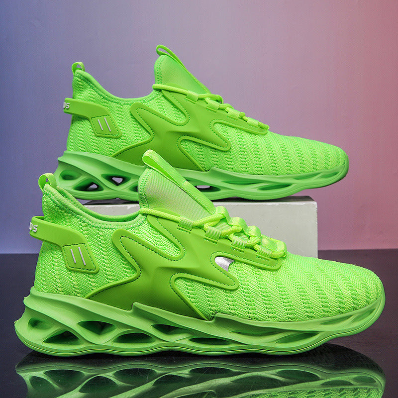 Damen Sportliche Laufschuhe mit innovativer Dämpfungstechnologie und atmungsaktiver Mesh-Oberfläche R&B