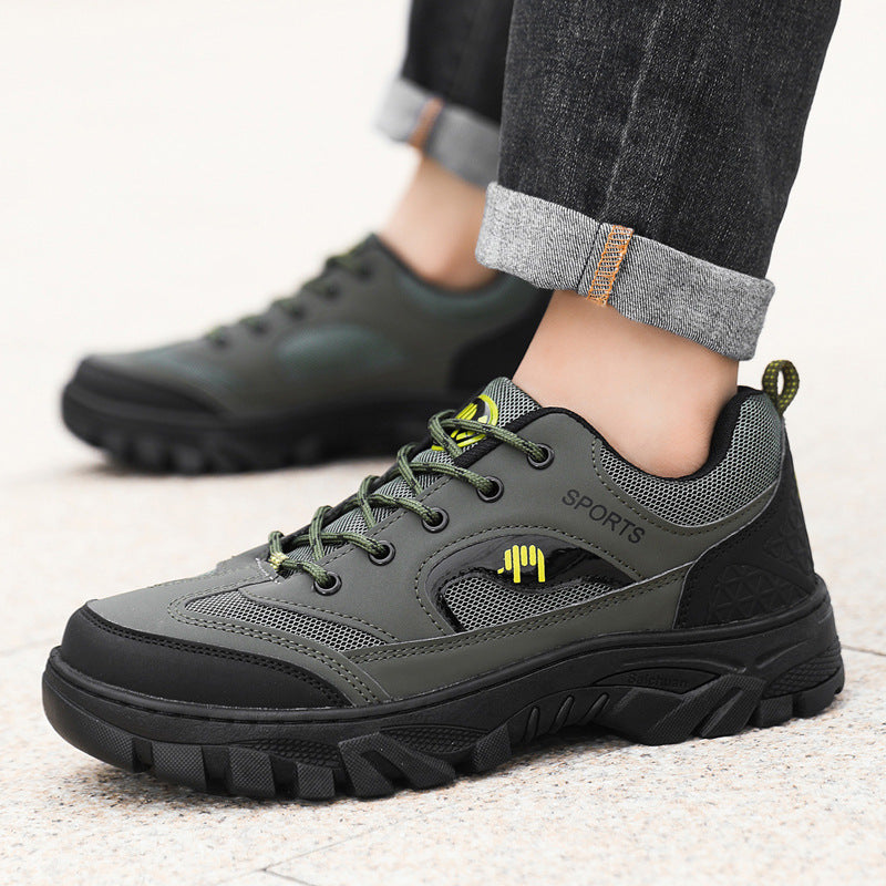 Damen Sportliche Freizeitschuhe mit robustem Profil und atmungsaktiven Einschnitten R&B