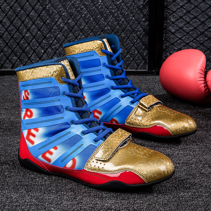 Damen Boxschuhe mit hoher Knöchelschutz und rutschfester Sohle R&B