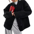 Damen Übergröße Steppjacke R&B
