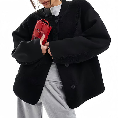 Damen Übergröße Steppjacke R&B
