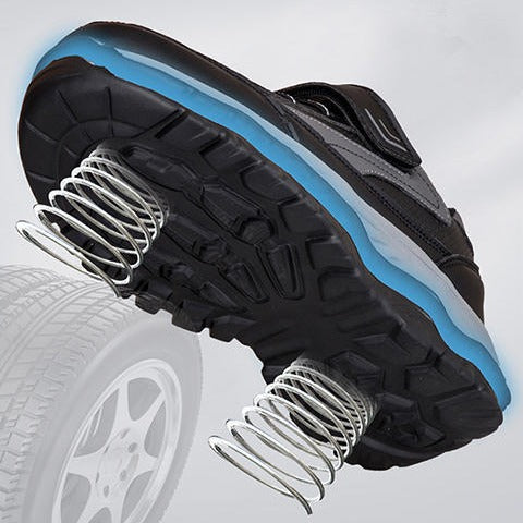 Damen Sportliche Sneakers mit verstellbarem Klettverschluss und stoßdämpfender Sohle R&B