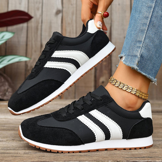 Damen Sportliche Sneakers mit atmungsaktiver Mesh-Oberfläche und klassisch-modernem Design R&B