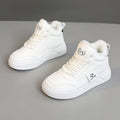 Damen Hohe Winter Sneakers mit weichem Fleece-Futter und rutschfester Sohle R&B