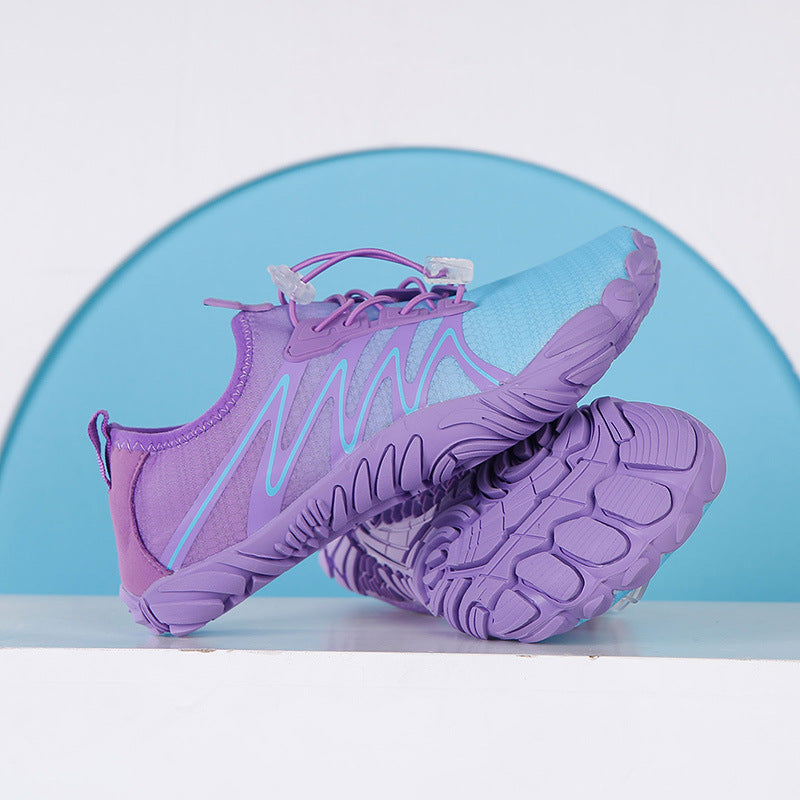 Damen Wassersportschuhe mit rutschfester Sohle und elastischem Schnürsystem R&B