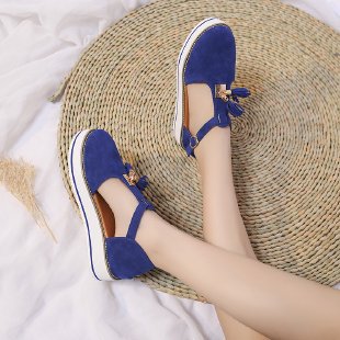Damen Stilvolle Slip-On Sandalen R&B