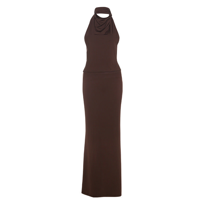Damen Elegantes Oberteil mit asymmetrischem Kragen und raffiniertem Drapierungsdesign R&B