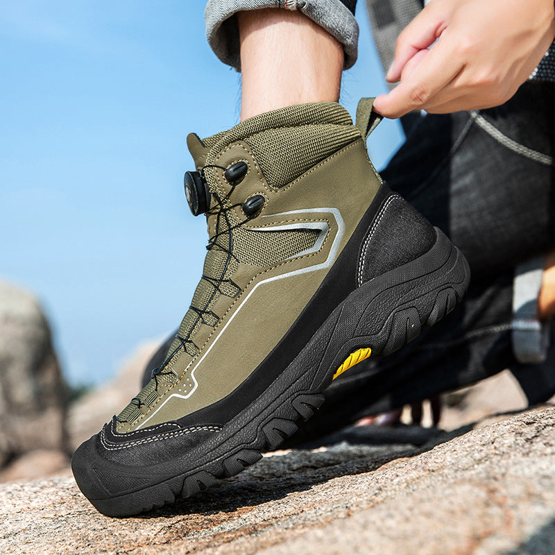 Damen Hochwertige Wanderstiefel mit innovativem Schnellschnürsystem R&B