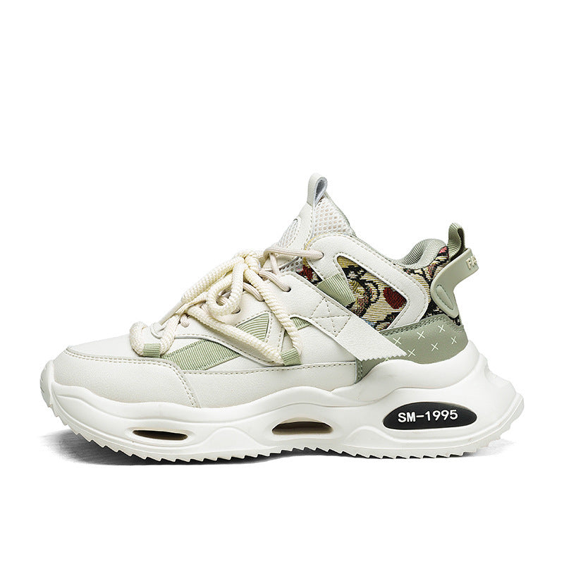 Damen sportliche und atmungsaktive High-Top Sneakers mit innovativer Dämpfungstechnologie