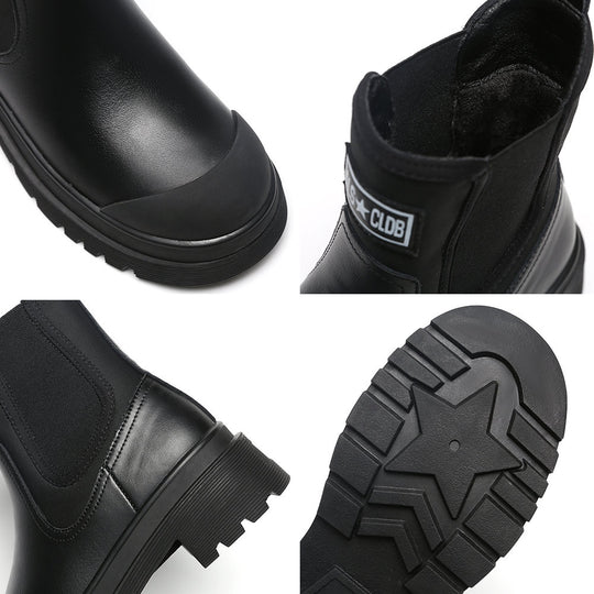 Damen modische Chelsea-Stiefel mit robustem Sohlenprofil R&B