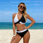 Damen Bikini-Set mit modischem Wickeldesign R&B