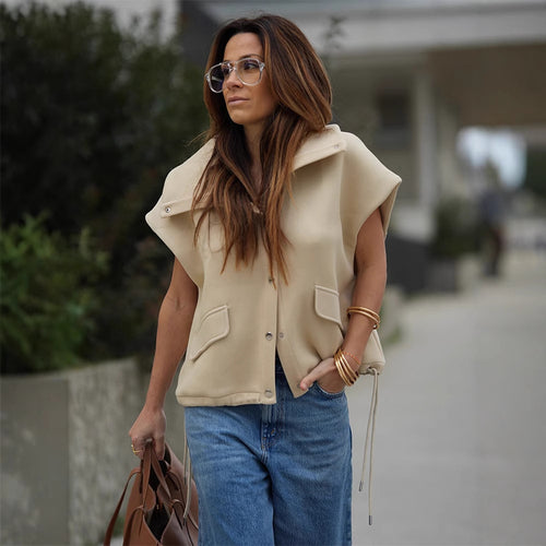 Damen gesteppte Utility-Weste R&B
