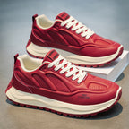 Damen Sportliche Sneakers mit atmungsaktivem Obermaterial und rutschfester Sohle R&B